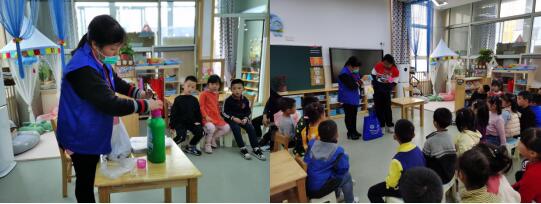 殷巷社區(qū):督導(dǎo)小組進(jìn)教室 垃圾分類(lèi)“我先行”