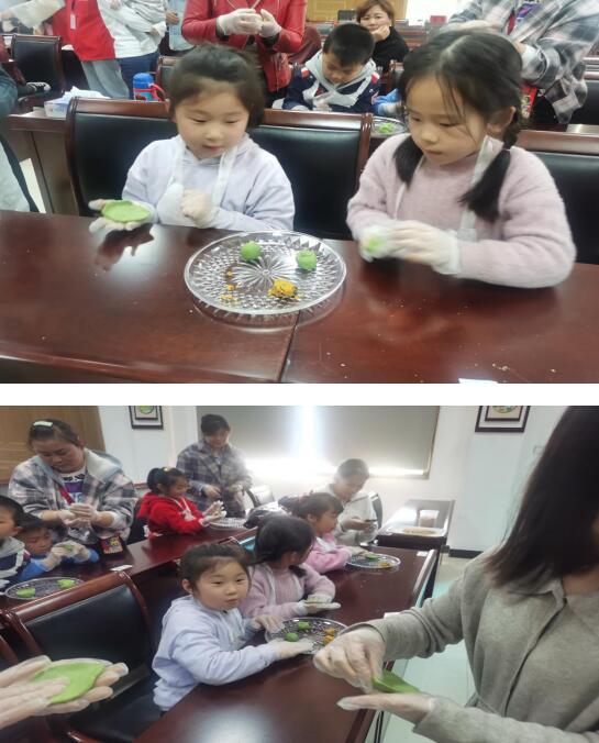 東善橋社區(qū):清明樂(lè)融融 親子包青團(tuán)