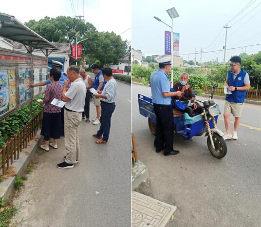 尚橋社區(qū)：格格關愛“為群眾” 協(xié)助交警“辦實事”