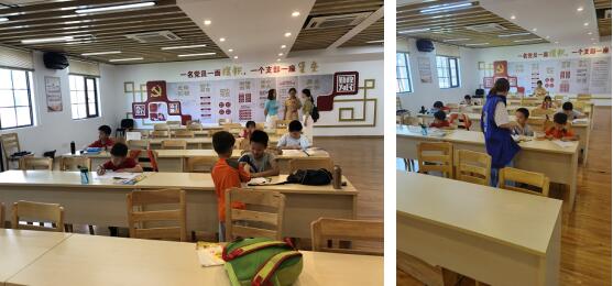 下墟社區(qū)：公益暑托班開課 緩解暑期“看護(hù)難”